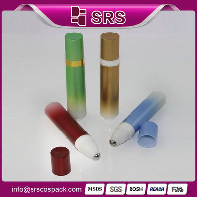 Buy 1/3oz 10ml empty eye gel bottle eye cream container eye essence packaging with roller ball online manufacture