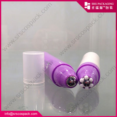 Buy 1/3oz 10ml new design ailess pressed 6 flowers outer roll-on bottle for eye cream online manufacture