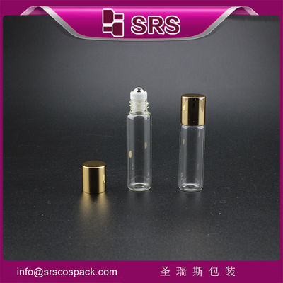 wholesale glass roll on bottle and 5ml ball glass bottle