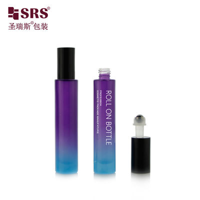 Buy GB1-15ml Essential Oil Roll On Container Gradient Purple Blue Colored Customized online manufacture