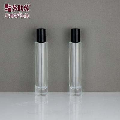 Buy GB1-15ml Essential Oil Clear Glass Roll On Bottle with PP Plastic Screw Cap online manufacture
