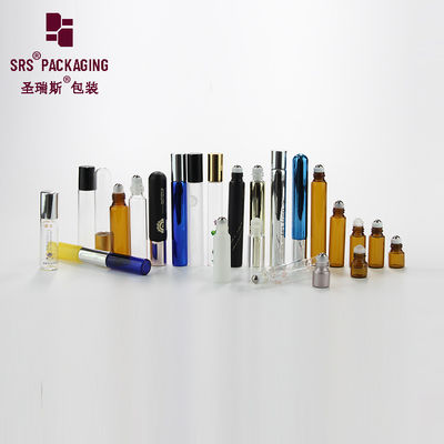 Buy Amber Glass Roll On Bottles For Essential Oil Perfume Fragrance Oil Aromatherapy online manufacture