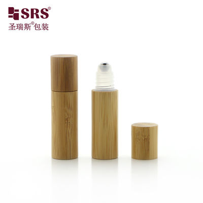 Buy BPP(S)-5ML Oil Blends Empty Roller Bottle With Bamboo Outer Pp Inner SS Ball online manufacture