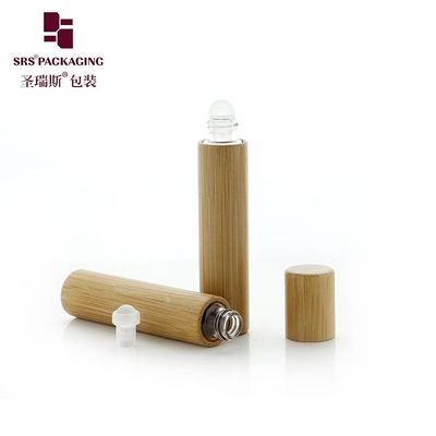 Buy BG(G)-8ML Aromatheropy Glass Bamboo Empty Roller Bottle For Oil Blends Perfume online manufacture