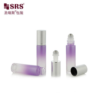 Buy BLPM-10ML Perfume Oil Cylinder Glass Roller Applicator Bottle With Steel Ball online manufacture