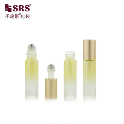 Buy BLPM-10ml Glass Stainless Steel Roller Ball Applicator Bottle Empty with Metal Cap online manufacture