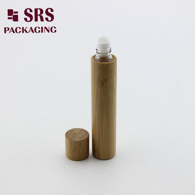Buy SRS 15ml Bamboo Glass Roller Ball Bottle For Essential Oil Packaging online manufacture