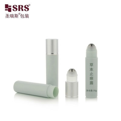 Buy RPA(S) 30ml Empty Cylinder Shape Roll On Applicator Bottle For Shoulder Massage online manufacture