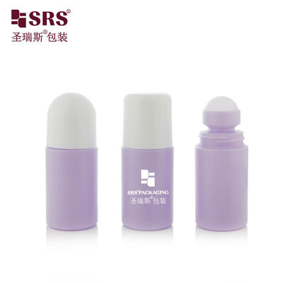 Buy RPPC-60ml Hollow Roller Ball Applicator Bottle Purple Color For Soothing Gel online manufacture