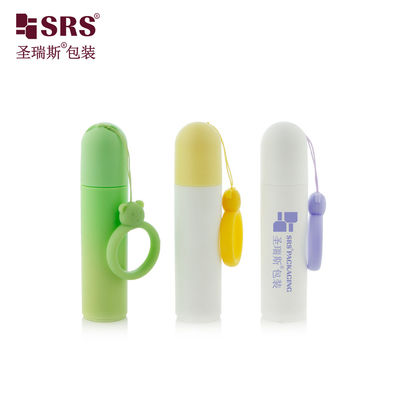 Buy RPPF-20ML FPPG-25ML Plastic Empty Roller Ball Bottles With Dome Cap And Hang Straps online manufacture
