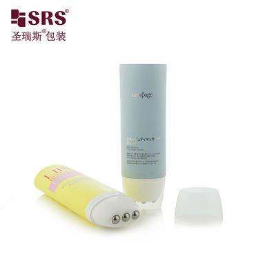 Buy Bright Yellow Empty Roller Ball Tube D50mm For Cosmetics Tail Filling Type online manufacture