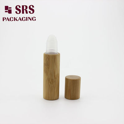 Buy SRS 10ml Real Bamboo Plastic Roll On Bottle With Plastic Ball online manufacture