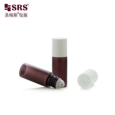 Buy PET18-15ml 20ml PET PCR Plastic Roller Bottle Custom Translucent Purple Colored online manufacture
