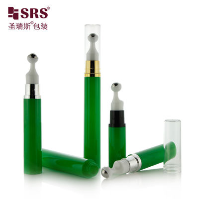 Buy 5ml 10ml 12ml 15ml Plastic Airless Roll On Bottle Eye Serum Cosmetic Packaging online manufacture
