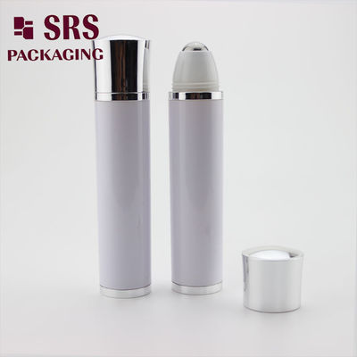 Buy SRS packaging white color 30ml vibrating roll on bottle for eye cream online manufacture