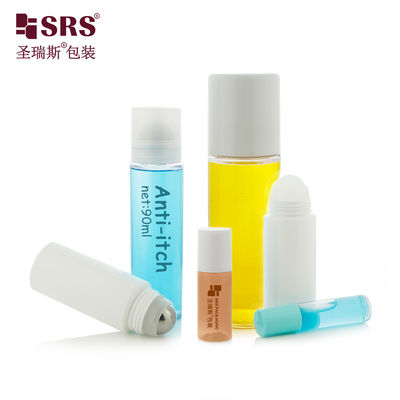Buy Soothing Gel Plastic Roller Bottle 15ml 20ml 60ml 90ml 3oz With Gemstone Ball online manufacture