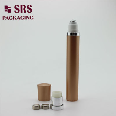 Buy No Leakage Gold Color Vibrating Roll On Bottle 10ML for Eye Cream online manufacture