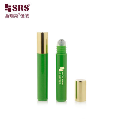 Buy RPA-7ML Empty PP Roll On Bottle with gold metal cap for acne treatment online manufacture