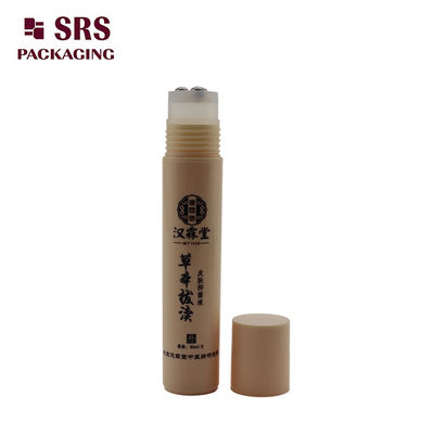 Buy Cosmetic luxury 20ml plastic roll on bottle with three steel ball online manufacture