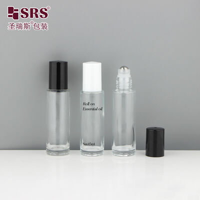 buy BLPM-15ml No Leakage Empty Clear Glass Bottle With Metal Roller Ball For Perfume Oil online manufacture