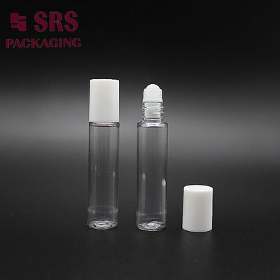 Buy 8ml Clear Color PET Roll On Bottle For Perfume And Eye Cream online manufacture