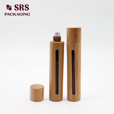 Buy Natural Color Bamboo Perfume Amber Glass Roll On Bottle 10ml online manufacture