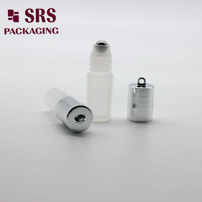Buy SRS Empty Cosmetic 3ml Clear Plastic Roller Bottle With Hook online manufacture