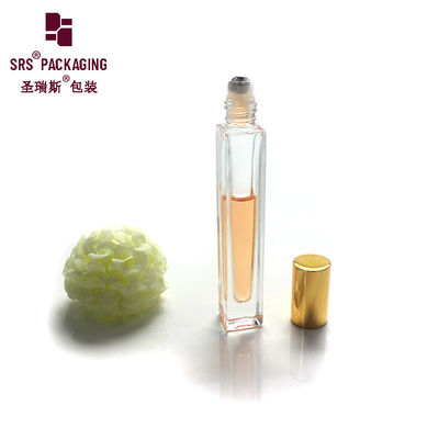 Buy No Leakage Thick Wall Clear Color Glass Roll On Bottle 10ml for Essential Oil online manufacture