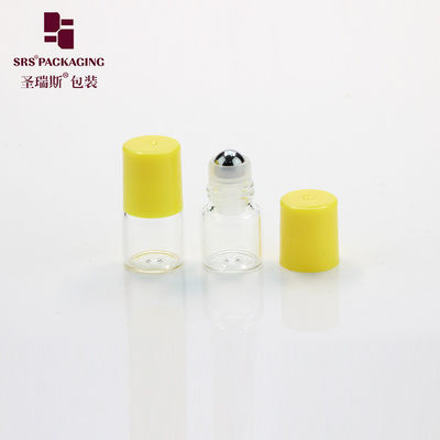 Buy Cosmetic Essential Oil Glass Roller Ball Bottle Mini Transparent Color 1ml online manufacture