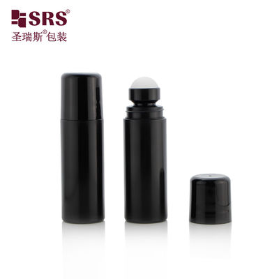 Buy RPPD Black Deodorant Aroma PP Roll On Bottle 90ml With Screw Cap online manufacture