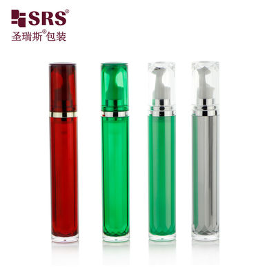 Buy Customized Green Acrylic Empty Roller Bottle for Eye Gel Packaging online manufacture