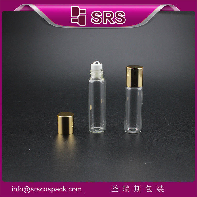 wholesale glass roll on bottle and 5ml ball glass bottle