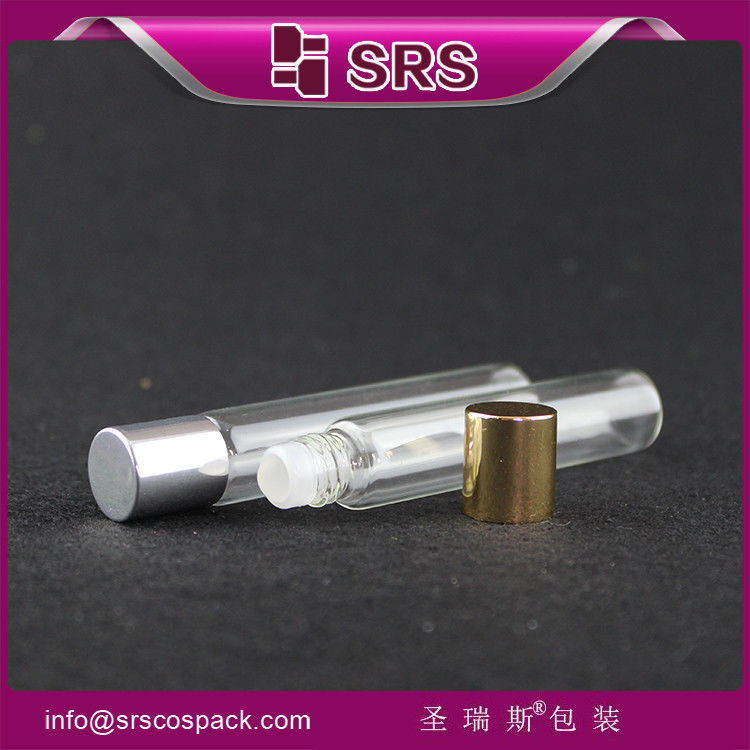 glass roll on bottle 8ml glass roller ball bottle steel