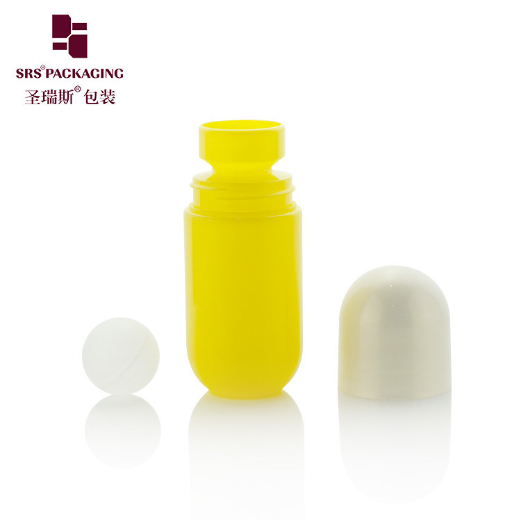 RPPA50ml Empty Roll On Bottle Plastic Bottle for Liquid Disinfectant Deodorant Roller Ball