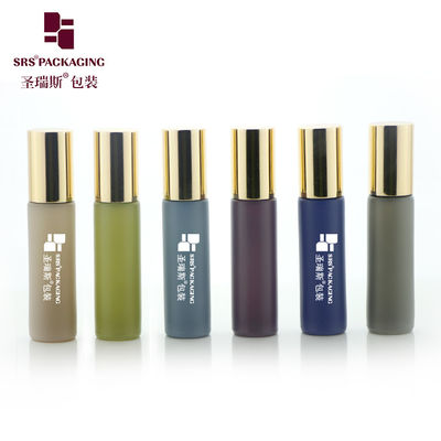 10ml Wall Glass Roll On Bottle BLPM Series Anti acne Eye Serum Skincare Essence Roller with Custom Logo