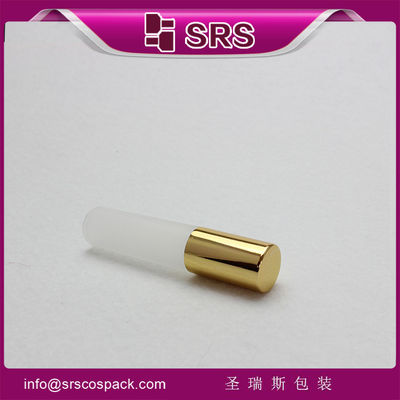 wholesale 1/6oz 5ml plastic empty perfume roll on bottle with stainless stell roller ball