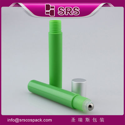 china supplier pharmaceutical plastic anti-itch green roll on bottle 5ml perfume bottle