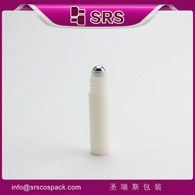 White Color RPP-5ml Empty Roller Ball Bottle with Leak Proof Seal