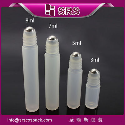 Transparent RPP-7ml Roll On Bottle with Leak Proof Seal for Anti Itch Green Perfume Application