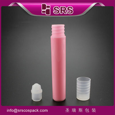 Pink RPP Series 7ml Roll On Bottle for Pharma/Cosmetic Use