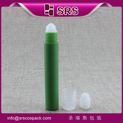 Leak Proof Green Roll On Bottle Pharmaceutical Grade 5ml Perfume Container