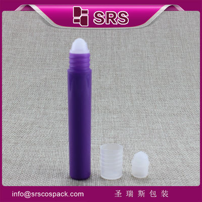 Purple Plastic Roll On Bottle Leak Proof Seal Ideal for Green Anti Itch Perfume