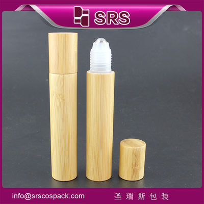 manufacturer high qaulity 15ml roll on bamboo bottle