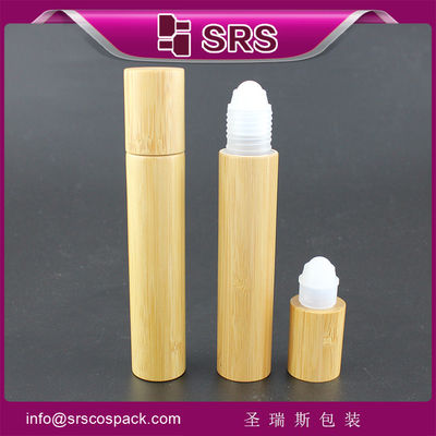 wholesale 15ml empty bamboo roller bottle