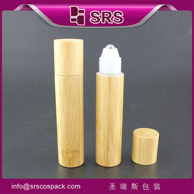 screen printing 20ml bamboo roller ball bottle
