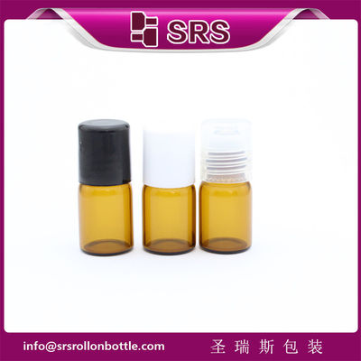 high quality 2ml amber roll on bottle and empty glass roll on bottle