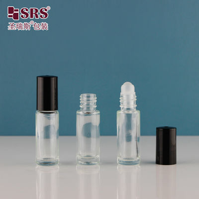 Customized Wall Glass Roller Bottles 4ml 5ml 8ml 10ml For Skincare And Perfume