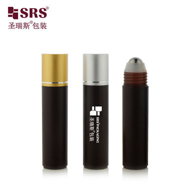 RPA(S) 30ml Cylinder Deodorant Roll On Bottles With Silver Metal Screw Cap