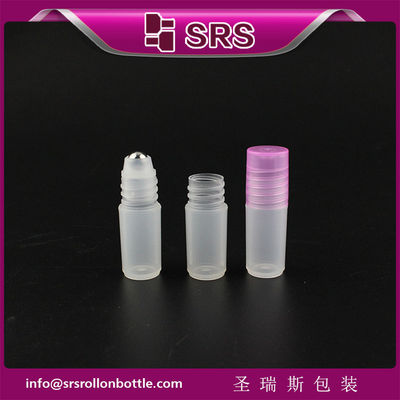 Colorful RPP 3ml Mini Roll On Bottle With Customizable Shades