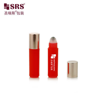 RPA(S)-2ML Hot Magenta Red Injection Plastic Roller Bottle For Essential Oil